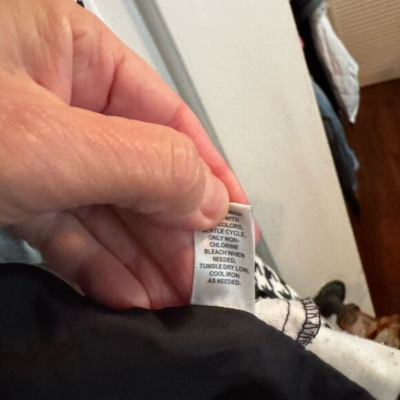 Versona Black and White Houndstooth Blazer size Large - Picture 6 of 13